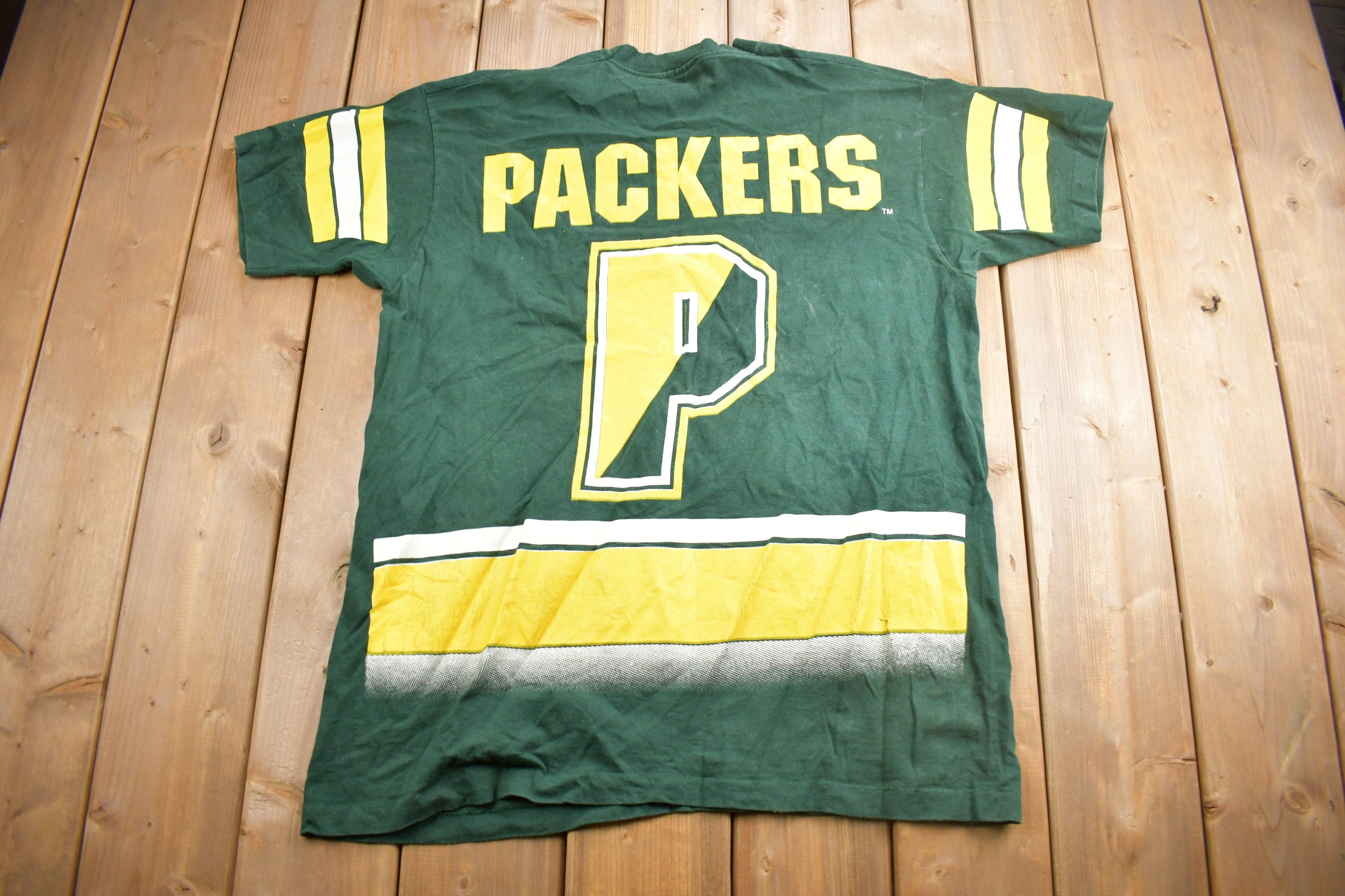 Vintage 1994 Green Bay Packers NFL Jersey Style T-Shirt