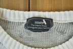 Vintage 1990s Sears The Mens Store Knit Crewneck Sweater