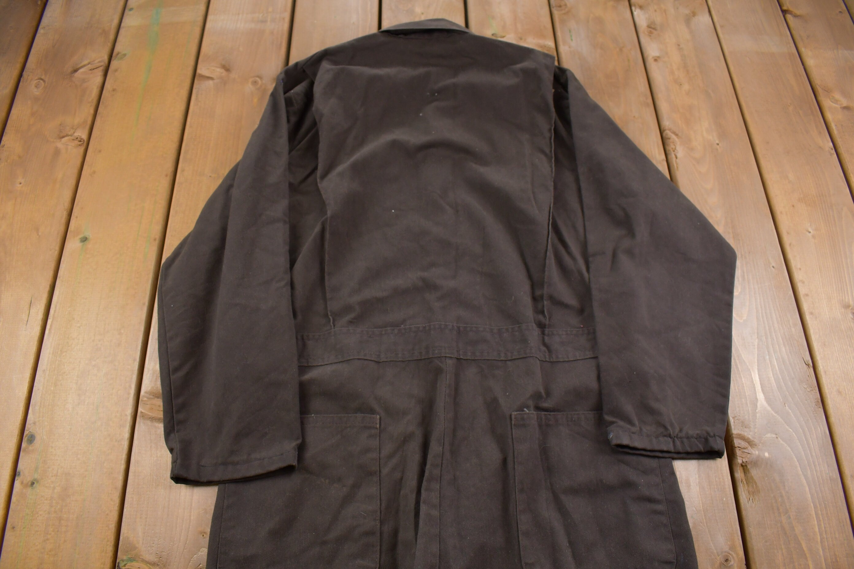 Vintage 1980s Workwear Coveralls "Jeff" Size 23 Pit to Pit 40 Waist