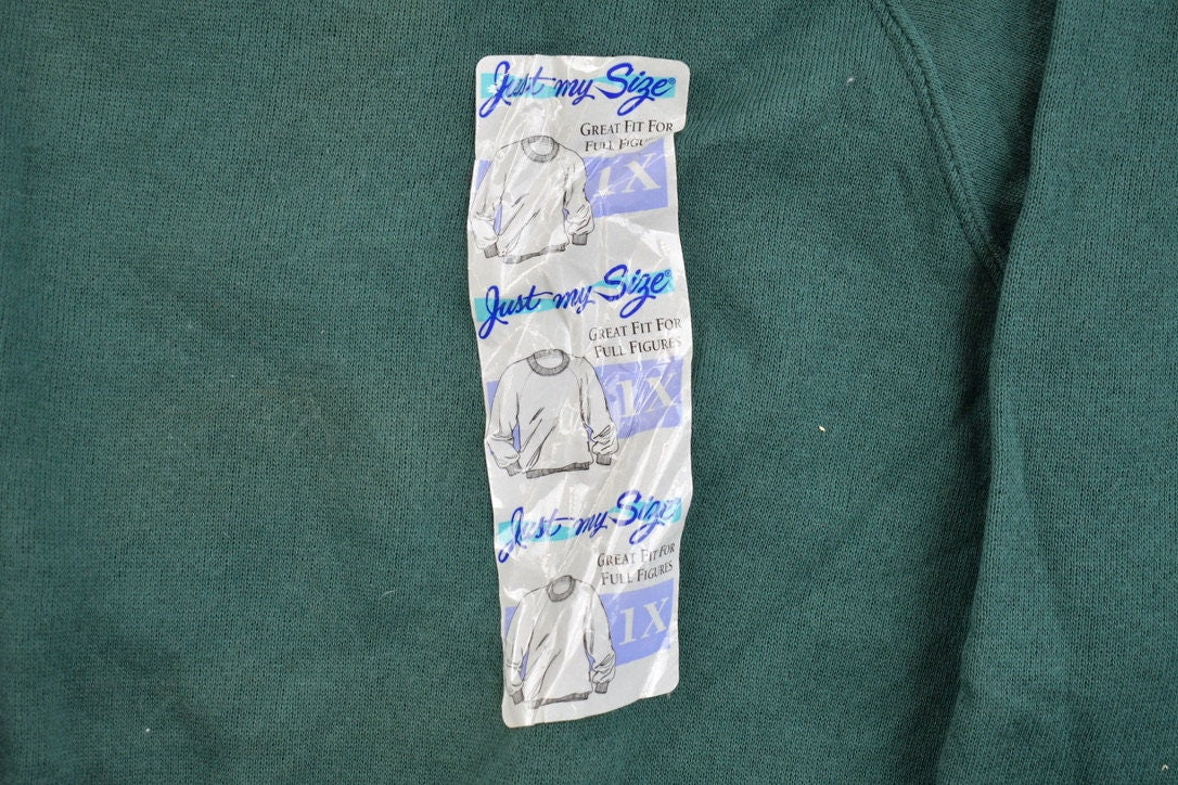 Vintage 1990's Just My Size Deadstock Blank Crewneck Sweatshirt