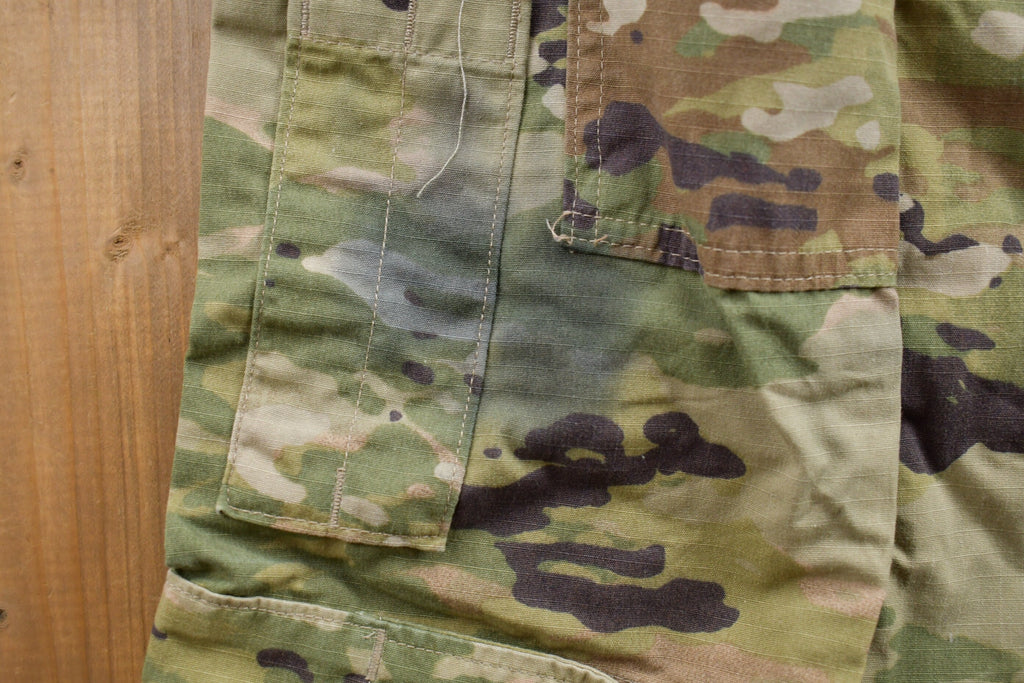 Vintage 2001 Military Button Up Combat Shirt