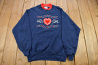 Vintage 1990s Cute Heart Crewneck Sweater