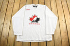 Vintage 2000s Team Canada Bauer Hockey Jersey Men's Large