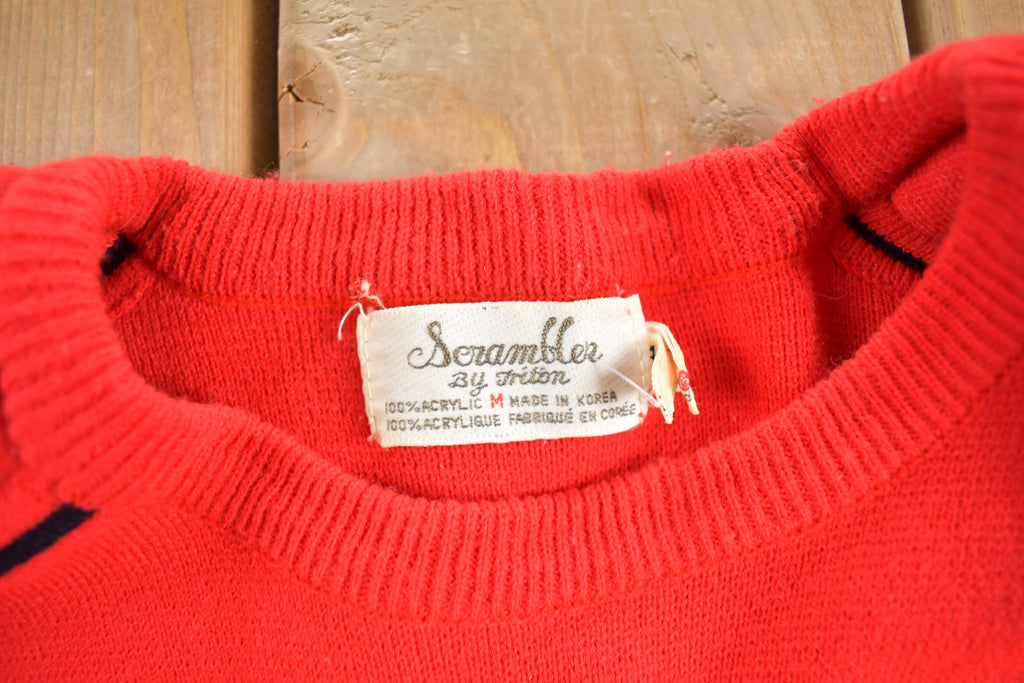 Vintage 1980s Scrambler By Titon Knit Sweater