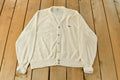 Vintage 1980s Izod Lacoste Knit Cardigan Sweater Men's Large
