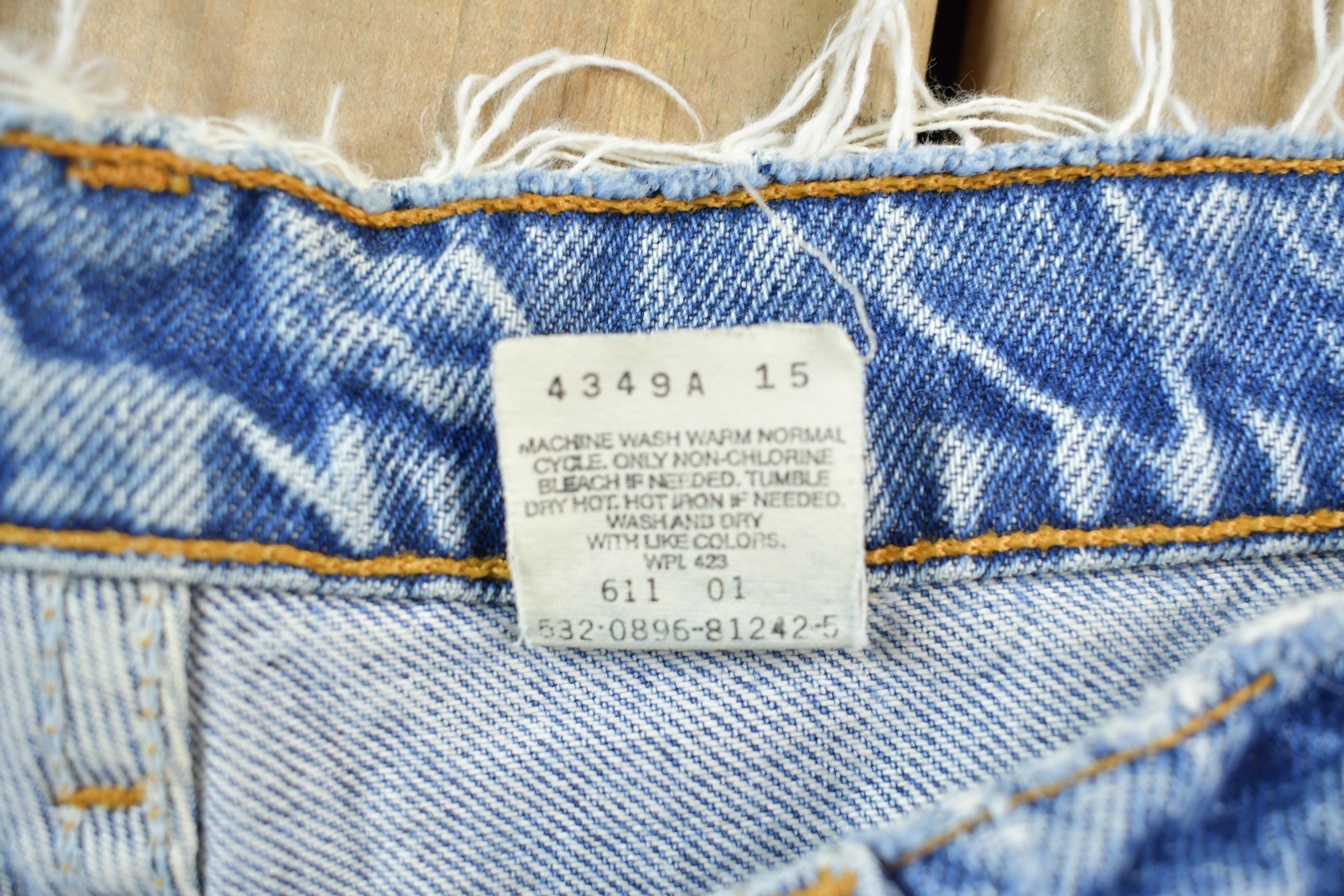 Vintage 1990s Levi's 522 Denim Women's Jeans Size 30 x 28