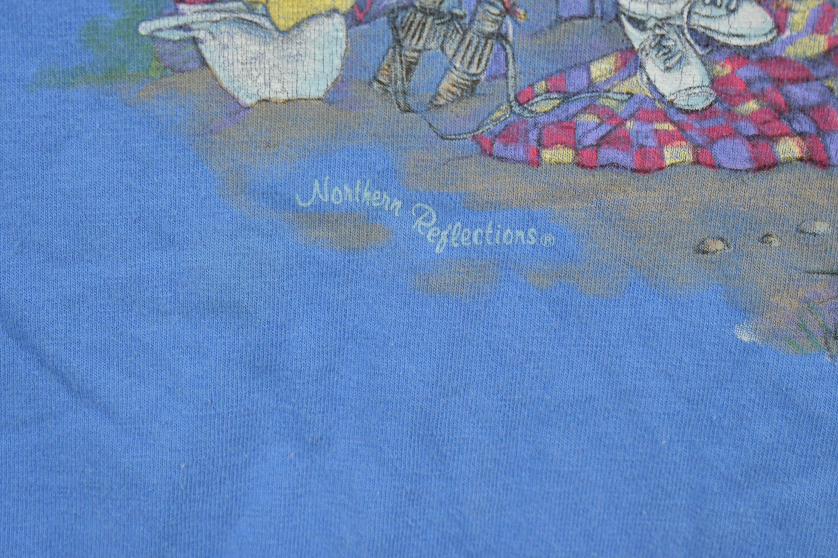 Vintage 1990s Northern Reflections Beach Themed T-Shirt