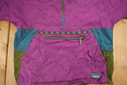 Vintage 1980s LL Bean Quarter Zip Anorak Ladies Windbreaker Jacket
