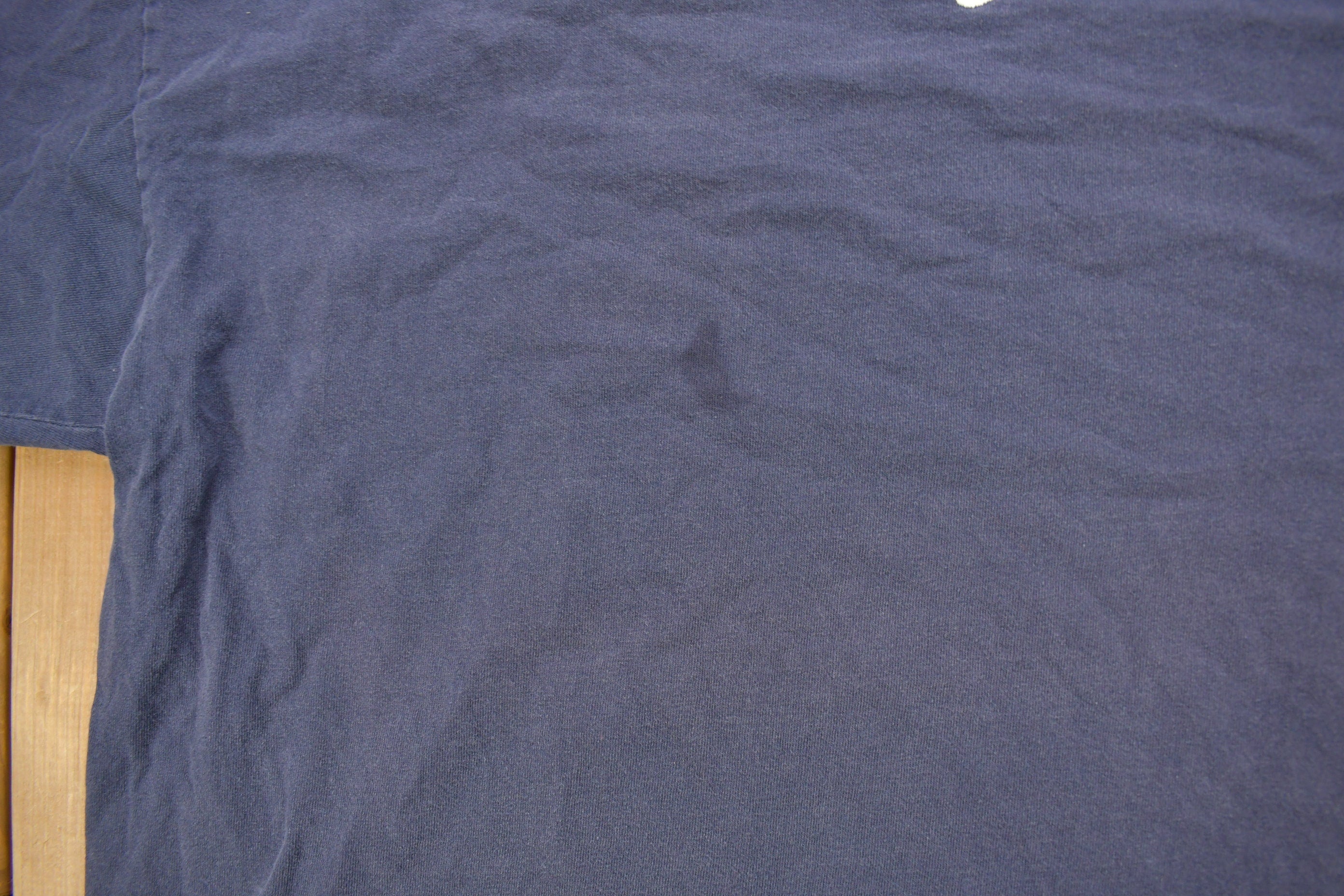 Vintage 1990s Nike Embroidered Middle Swoosh Long Sleeve Shirt