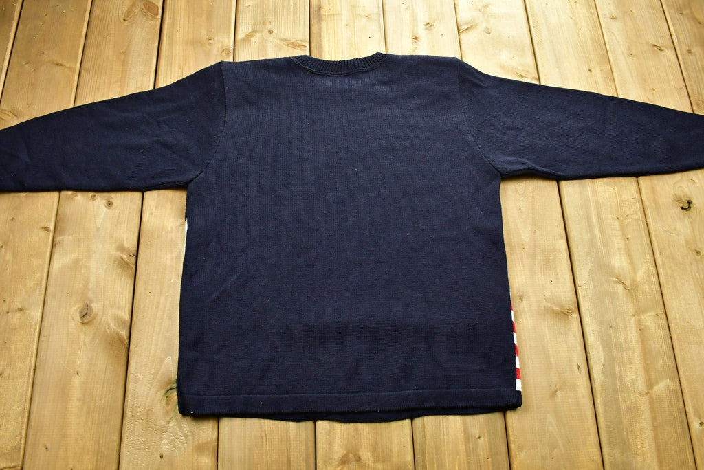 Vintage 90's Sailing Graphic Knitted Sweater