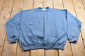 Vintage 1990s Blank Blue Crewneck Sweatshirt