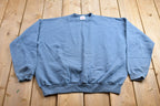 Vintage 1990s Blank Blue Crewneck Sweatshirt