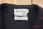 Vintage 1990s Sarly Sportswear Abstract Knitted Sweater