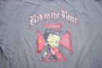 Vintage 1990s Bad To The Bone Betty Boop Graphic T-Shirt