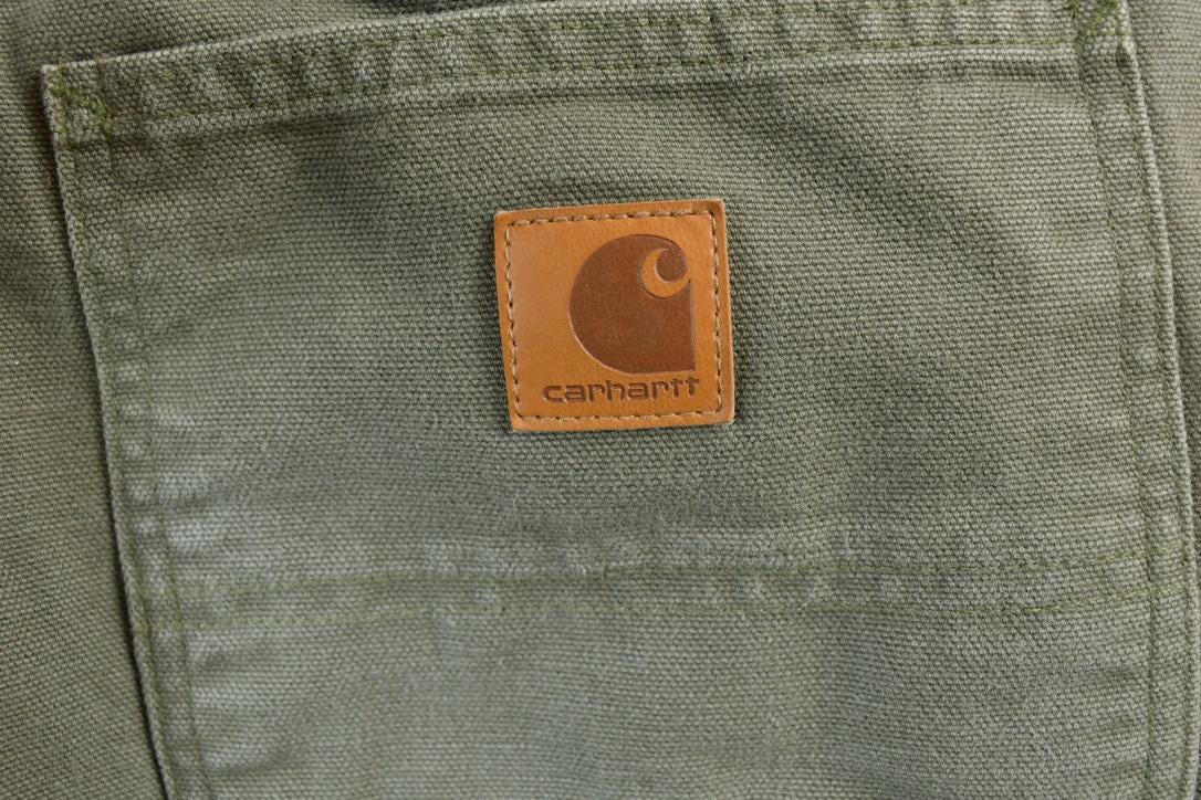 Vintage 1990s Carhartt Lined Denim Work Jeans Size 40