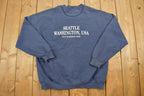 Vintage 1990s GTI Wellness Seattle Crewneck Sweatshirt