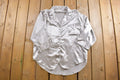 Vintage 1990s Silk Pyjama Button Up Shirt
