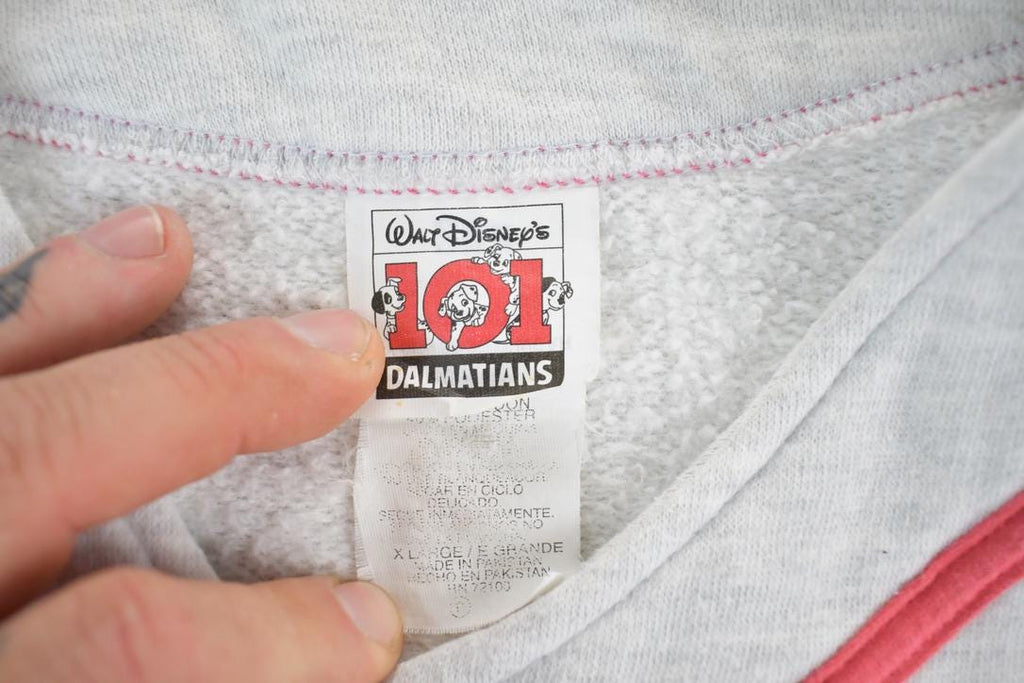 Vintage 1990s 101 Dalmatians Disney Cartoon Promo Button Up T-Shirt