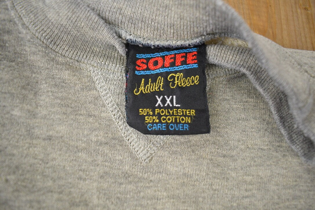 Vintage 1990s Camp Dodge Iowa Guard Souvenir Crewneck Sweatshirt