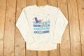 Vintage 1980s LA Gear Graphic Print Crewneck Sweatshirt Women's S