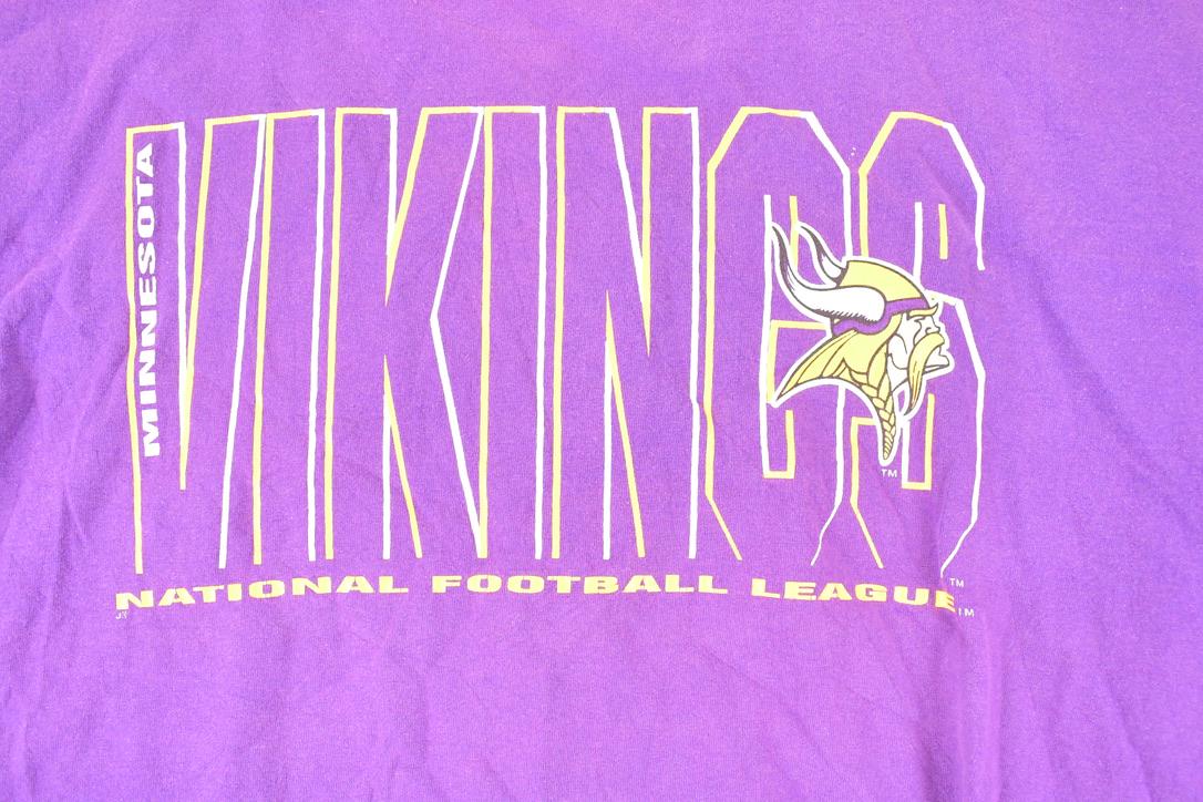 Vintage 1990s Minnesota Vikings NFL T-Shirt Men's XL