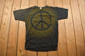 Vintage 1990s Peace and Love Russell Graphic T Shirt