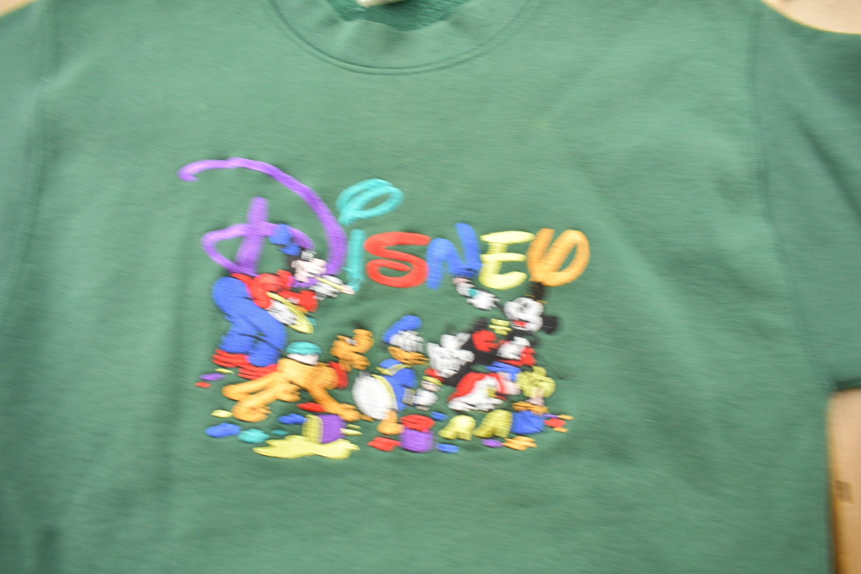 Vintage 1990s Walt Disney Embroidered Crewneck
