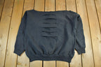 Vintage 1991 Minnesota Twins Distressed Thrashed MLB Crewneck Sweatshirt Adult Large