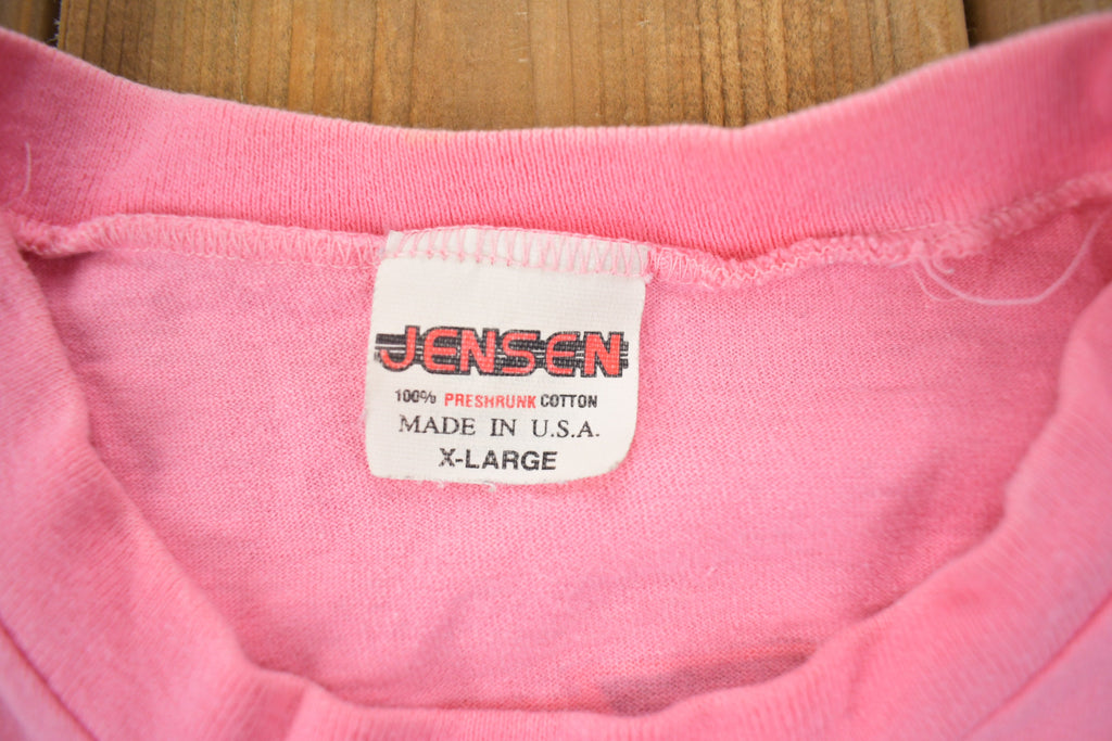 Vintage 1990s Jensen Michigan Racing Souvenir T Shirt