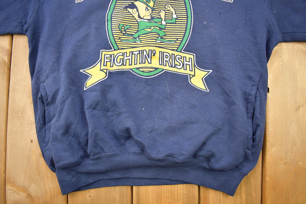 Vintage 1990s University Of Notre Dame Fighting Irish Collegiate Hoodie