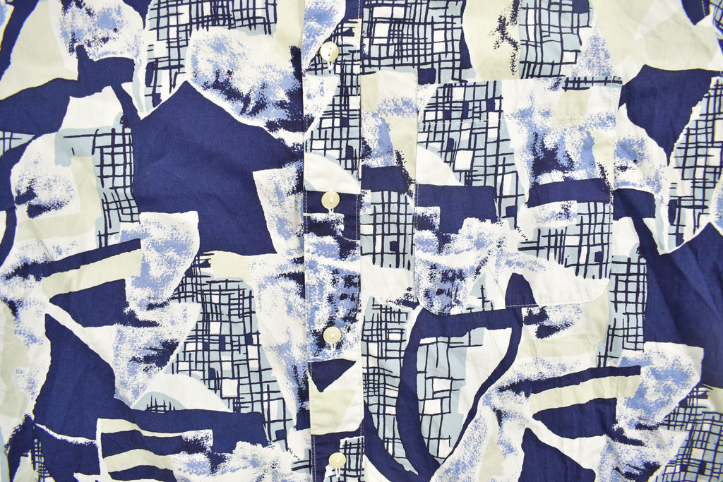 Vintage 1990s Lordy Select Abstract Button Up Shirt