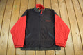 Vintage 1990s Puma Embroidered Fleece Zip Up Sweater Men's Large
