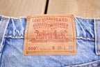 Vintage 1990s Levi 550s Red Tab Jeans Size 34 x 31