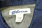 Vintage 1990s Express Bleus Women's Denim Jean Jacket