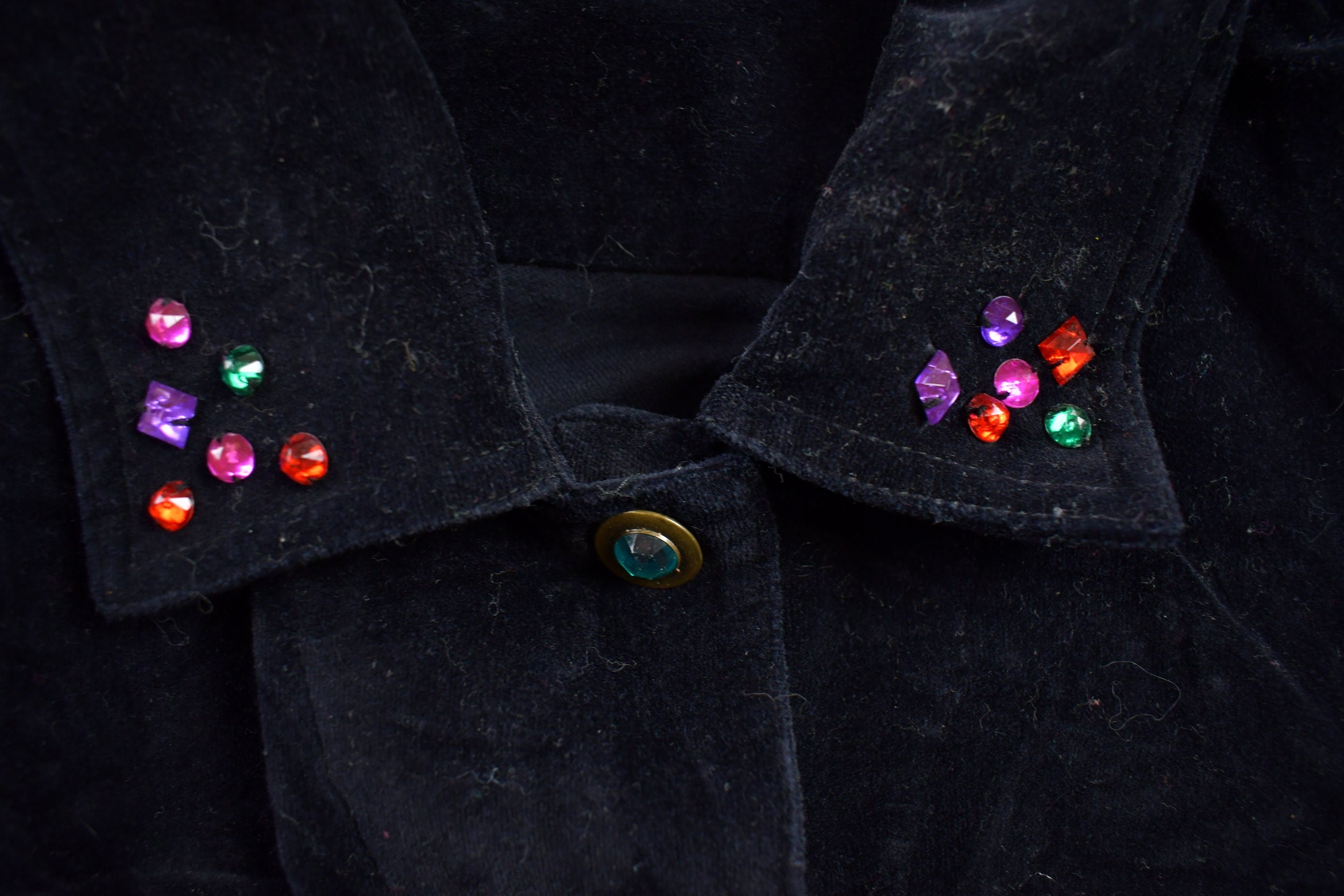 Vintage 1990s Carole Little Velvet Jacket