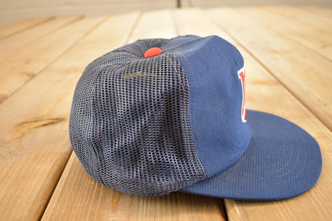 Vintage 1990s Minnesota Twins 34 Youth Snapback Hat / 90's Embroidered Cap