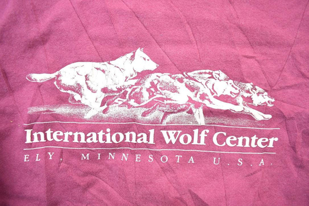 Vintage 1990s International Wolf Centre Gildan Crewneck  Souvenir  Vintage Sweatshirt  Outdoorsman  Wilderness Sweatshirt  Made In USA
