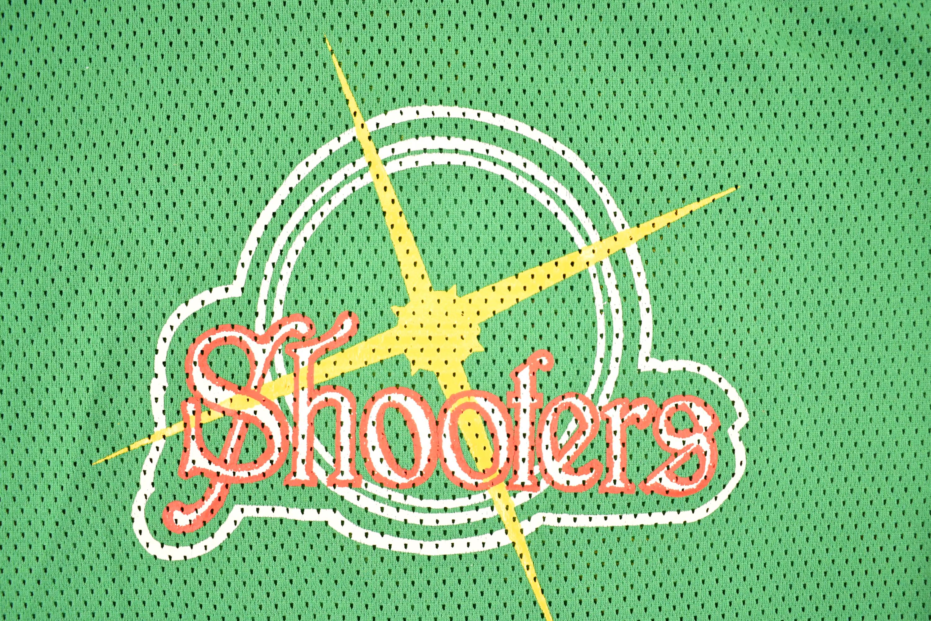 Vintage 1980's Shooters Souvenir Mesh Football Jersey Men's M