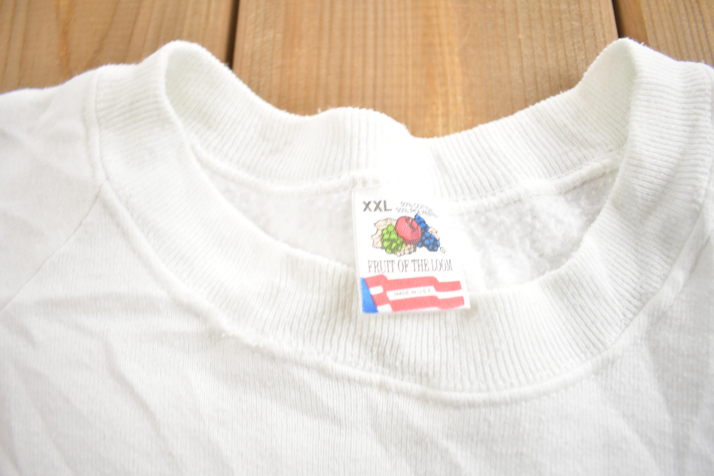 Vintage 1993 Crawfordsville Highschool Crewneck Sweatshirt Made In USA