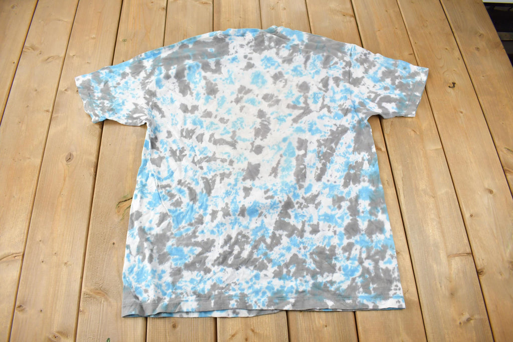 Vintage 1991 Rick Griffin Psychedelic Artwork Tie Dye Graphic T-Shirt Made In USA