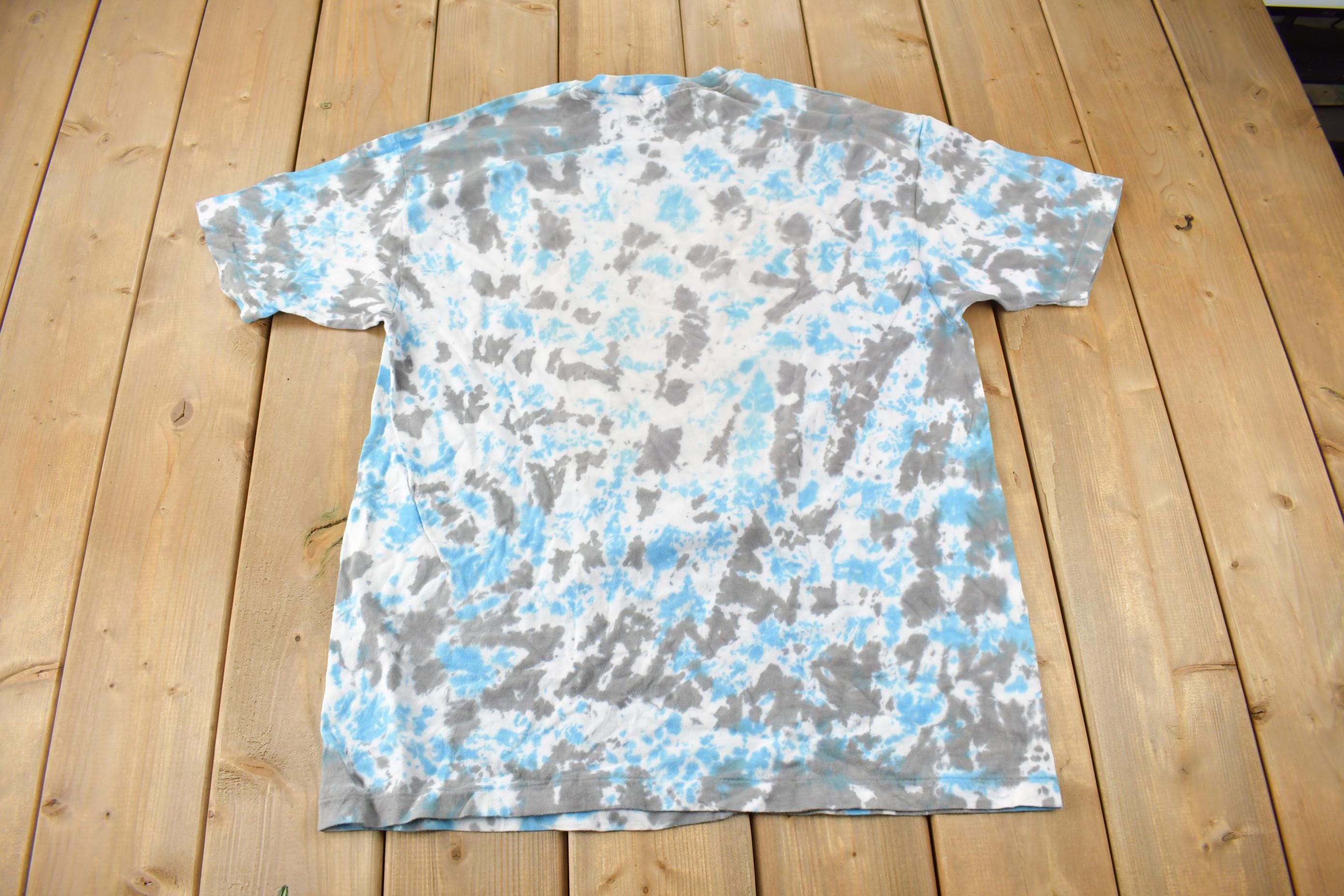 Vintage 1991 Rick Griffin Psychedelic Artwork Tie Dye Graphic T-Shirt Made In USA