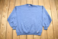 Vintage 1990s Russell Athletics Blank Blue Crewneck Sweatshirt