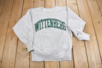 Vintage 1990s Wittenberg Champion Reverse Weave Collegiate Crewneck