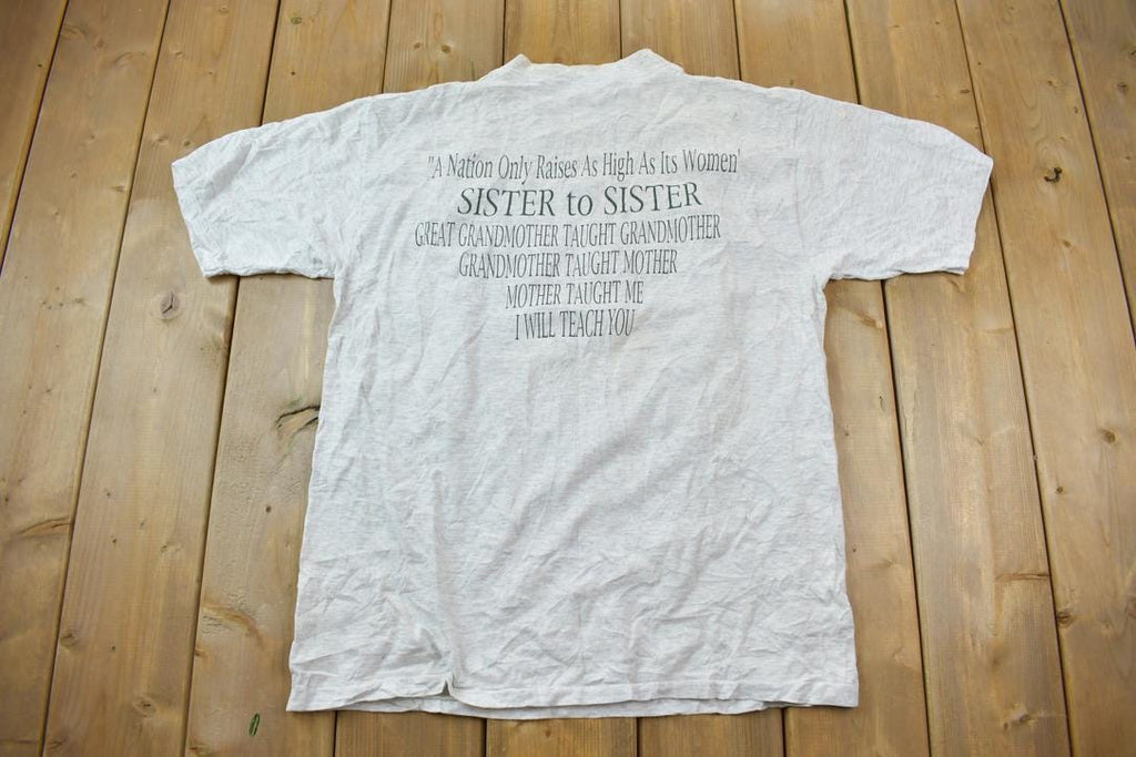Vintage 1997 Million Woman March Graphic T Shirt