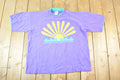 Vintage 1990s HP Ride The Wave Response Centre Souvenir Double Collar T-Shirt Mens XL