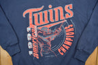 Vintage 1991 Minnesota Twins MLB American League Champions Crewneck