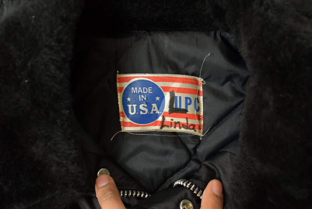 Vintage 1980s LPC Snowmobile Racing Jacket Men's Medium /