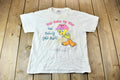 Vintage 1990s Tweety Bird Stay Outta My Way Graphic T-Shirt