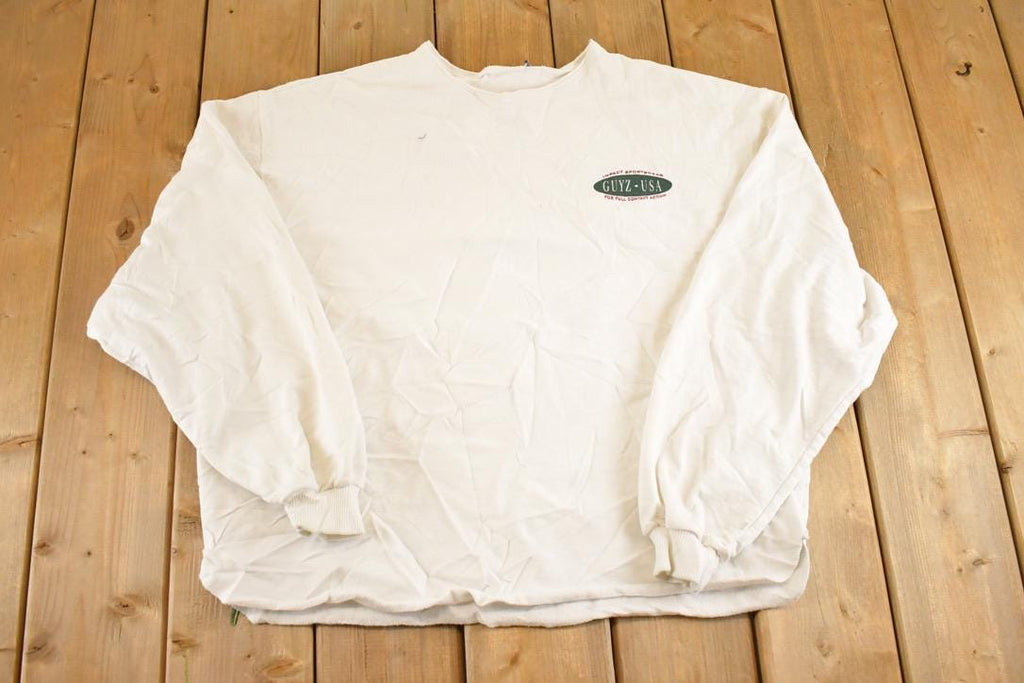 Vintage 1990s Guyz USA Souvenir Crewneck Sweatshirt Mens L