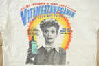 Vintage 1992 I Love Lucy Vitameataveganin Graphic T Shirt Men's Large